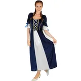 Tectake Königstochter Kostüm Damen XXL
