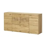 Jette Home Sideboard  Laguna , holzfarben , Maße (cm): B: 184 H: 89 T: 44.0