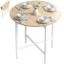 Homcom Küchentisch 80 x 76 cm beige