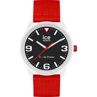 ICE-Watch - ICE solar power Red tide - Weiße Herrenuhr mit Tide oceanarmband - 020061 (Medium)