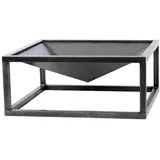 feueranker® Feuerkorb Feuerschale Pan 9 Ø 80 cm Schwarz