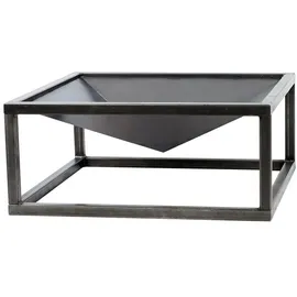 feueranker® Feuerkorb Feuerschale Pan 9 Ø 80 cm Schwarz