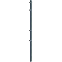 Arvotec Eckpfosten 4 x 220 cm Grau/Edelstahl