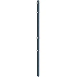 Arvotec Eckpfosten 4 x 220 cm Grau/Edelstahl