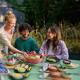 Mepal Salatbesteck Silueta Kunststoff Weiß