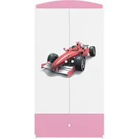 99rooms Dreams Motiv VII Kleiderschrank Weiß Rosa