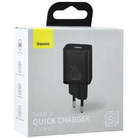 Baseus Super Si 1C 20W Schwarz | Schwarz