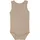MINYMO Kinder Kurzarmbody "Body W/O Sleeves" in Braun | Gr.: 80