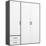 Rauch BLUE Kleiderschrank Voyager 140 x 194 cm Dekor Alpinweiß