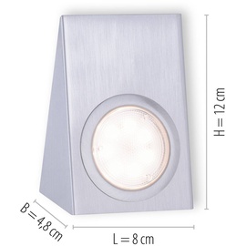 just light. LED-Unterbauleuchte »THEO«, Viereck, 3er-Set