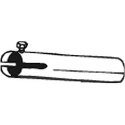 Bosal Abgasrohr [Hersteller-Nr. 328-187] für Volvo