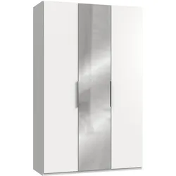 Kleiderschrank WIMEX "Level by fresh to go", weiß, B:150cm H:236cm T:58cm, Schränke, mit Spiegeltüren