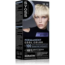 Syoss Permanent Cool Color Permanent-Haarfarbe mit einem kühlen Unterton Farbton 10_13 Arctic Blond 1 St.