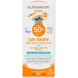 Baby-Sonnencreme Alphanova Bio LSF 50+ EINHEITSGRÖSSE