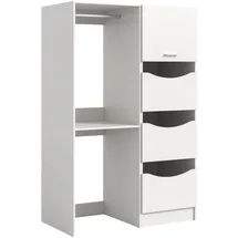 MID.YOU Waschmaschinenumbau-Set FREE 126 x 195 x 68 cm Weiß