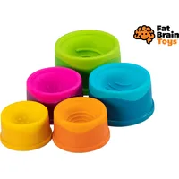 Fat Brain Toys Dimpl Stack Multicolor
