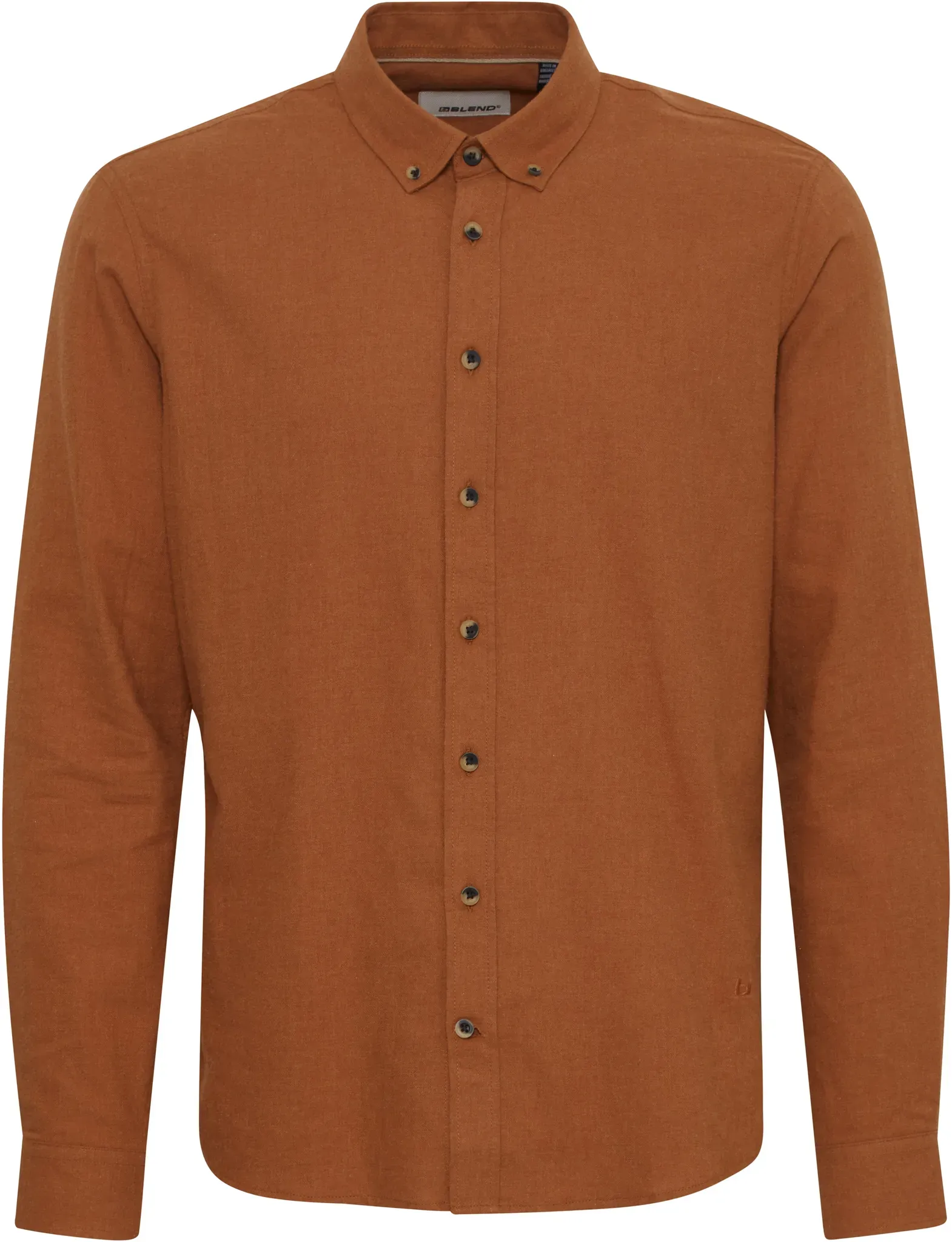 Blend Langarmhemd »BHBurley shirt« Blend Glazed Ginger L