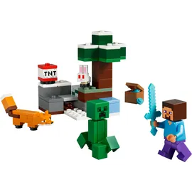 LEGO Minecraft Steves Abenteuer in der Taiga 21583