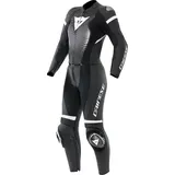 Dainese Fulminea S26, Lederkombi 2tlg. Damen - Schwarz/Grau/Weiß - 40