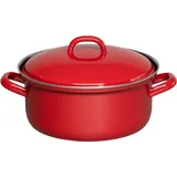 RIESS Riess, Kasserolle mit Deckel 18cm, 1.5 Liter