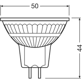 Osram LED Reflektorlampe Mr16 GU5,3 350lm 12V 4.000K 36°