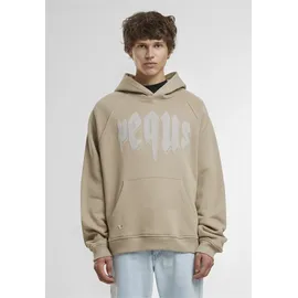 pequs Outlined Mythic Logo Hoodie Beige 34