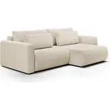petits-meubles Ecksofa Evy Beige