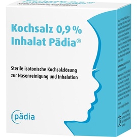 Pädia GmbH Kochsalz 0,9% Inhalat Pädia Ampullen