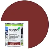 OSMO Garten- & Fassaden Farbe -7511 Braunrot (RAL 3011)-0,75 Liter