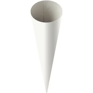 Brunnen Heyda Schultüte Rohling 70cm,VE=10 (Weiss)