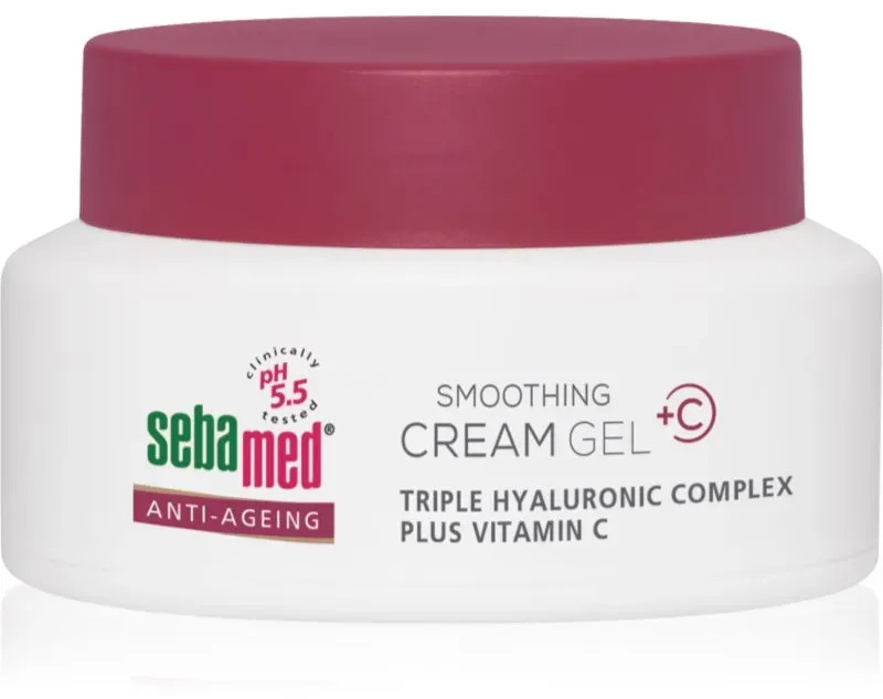 Sebamed Anti-Ageing Smoothing Cream Gel Anti-Falten Creme mit Hyaluronsäure 50 ml