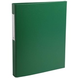 Exacompta 54383E 10er Pack Ringbücher 2 Ringe Füllhöhe 25mm Rücken 40mm, A4 grün