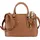 Valentino Zero Re Henkeltasche Kunstleder Brown
