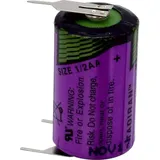 Tadiran Batteries SL 350 PT Spezial-Batterie 1/2 AA U-Lötpins Lithium 3.6V 1200 mAh 1St.