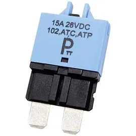 parts PTT Circuit Breaker Standard, type 3, Manual Reset, 15A C001-102-0094 Sicherungsautomat 15 A Blau 1 St.