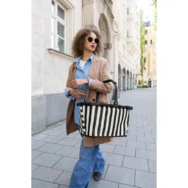 Reisenthel carrybag summerstripes black