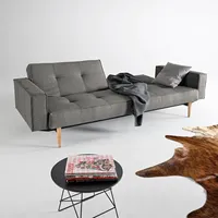 Innovation Living Splitback Styletto Schlafsofa mit Armlehnen, 95-741020521-10-1-2,