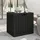 furnicato Gartenbox 55,5 x 43 x 53 cm 1-tlg. Schwarz