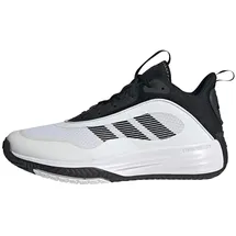 Adidas Herren Own The Game 3 Shoes Basketball-Schuhe, Cloud White/core Black/core Black, 49 1/3 EU