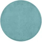 Paco Home Kinderteppich, Rund Polyamid Blau,