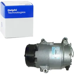 Delphi Klimakompressor 7 Cvc Passend Für Renault Espace Tsp0155351: Kompressor, Klimaanlage Renault: 8200436108 Renault: 8200678506 Renault: 820085526