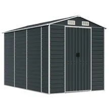 vidaXL Gerätehaus 3 x 3 m Anthrazit