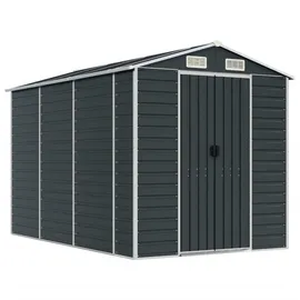 vidaXL Gerätehaus 3 x 3 m Anthrazit