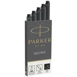 Parker Tintenpatronen für Füller schwarz 5 St.