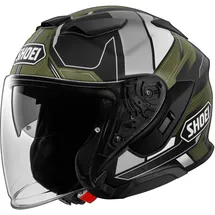 Shoei J-Cruise 3 Whizzy Matt Schwarz/Weiß/Dunkelgrün/Grau M