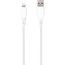Vivanco Männlich Gerade Lightning auf USB A 2,5 m (Weiß)