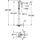 Grohe Eurocube Einhandwannenmischer inkl. Brause bodenstehend (23672001)