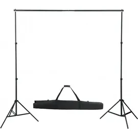 vidaXL Fotostudio-Set mit Beleuchtung, Hintergrund und Reflektor