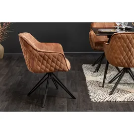 Riess-Ambiente Esszimmerstuhl EUPHORIA Samt braun