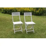 Sedex Bistro Klappstuhl 2er Set 0 x 0 x 0 cm weiß